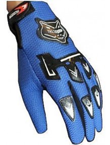 Blue Full Bike Riding Gloves Blue Full Bike Riding Gloves