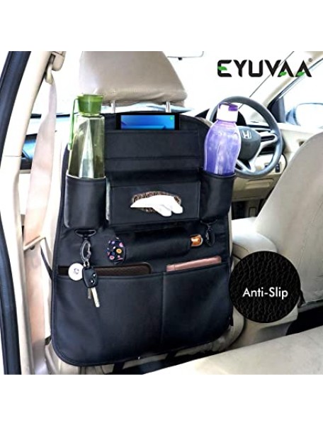 Leather Car Backseat Organizer Leather Car Backseat Organizer